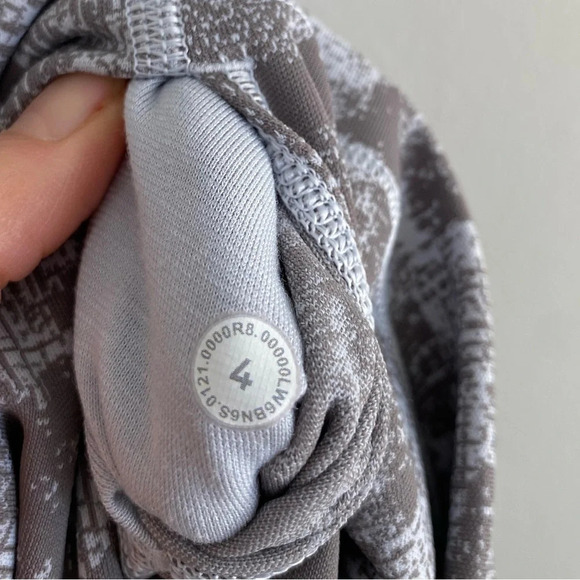 LULULEMON Wunder Under High-Rise Crop 23" *Full-On  Luxtreme Gray Size 4 - Picture 10 of 13